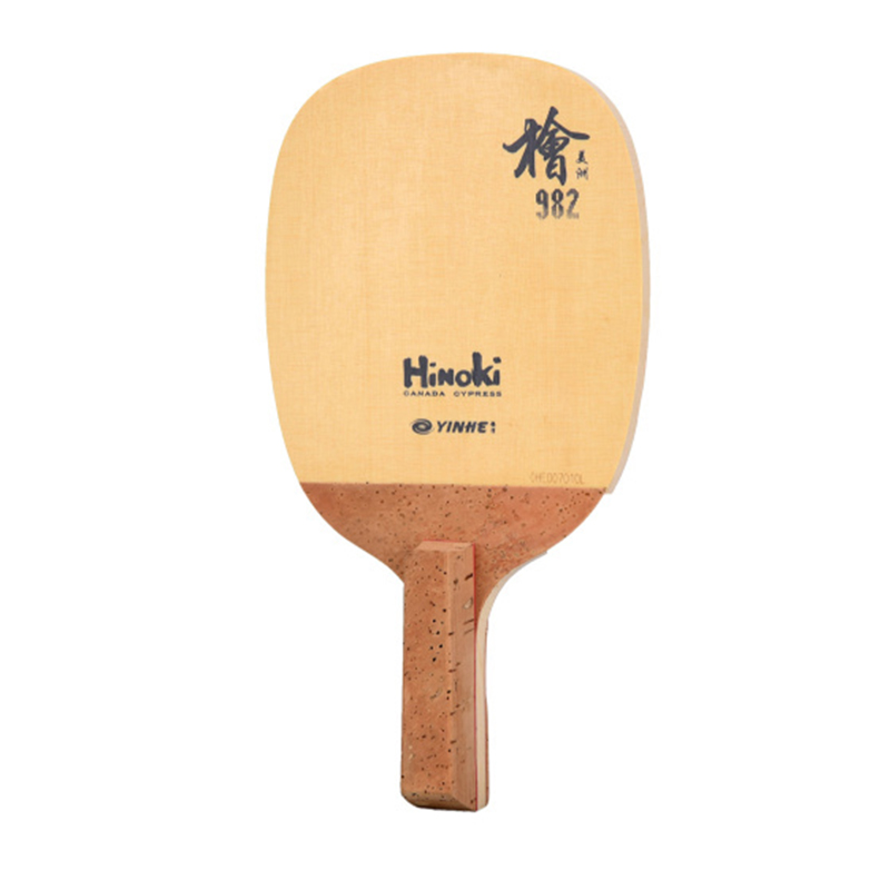 Table Tennis In Japanese - Yinhe Tafeltennisblad 982 Hinoki Japanse Penhold