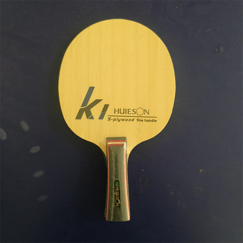 Table Tennis Racket - Huieson K1 Tafeltennisbat 5-laags Massief Hout