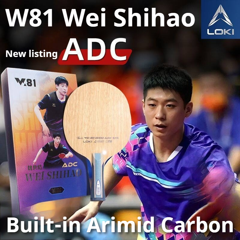Table Tennis Racket - Originele LOKI ARC/ADC WEI SHIHAO Tafeltennisbat