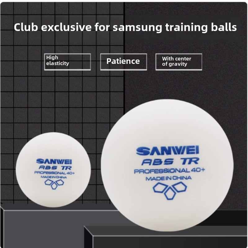 Table Tennis Livescore - 100 stuks Sanwei Nieuwe Materiaal Plastic