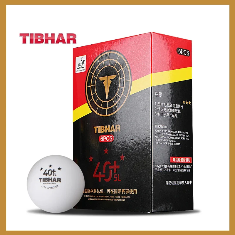 Table Tennis Pc - TIBHAR 3-sterren naadloze tafeltennisbal 40+ nieuwe