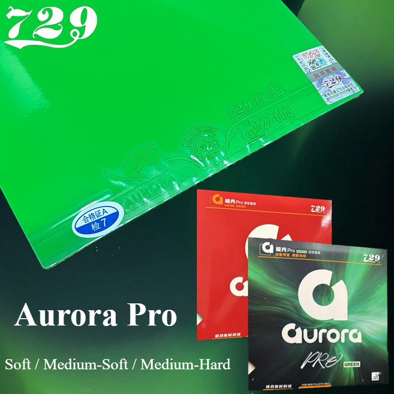 Table Tennis Club - 729 Friendship Aurora Pro Green Tafeltennisrubber