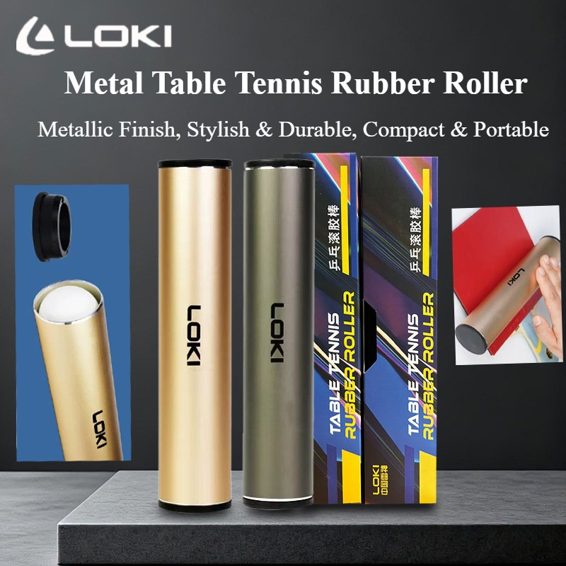 Table Tennis Livescore - LOKI Metalen Tafeltennis Rubber Roller Ball