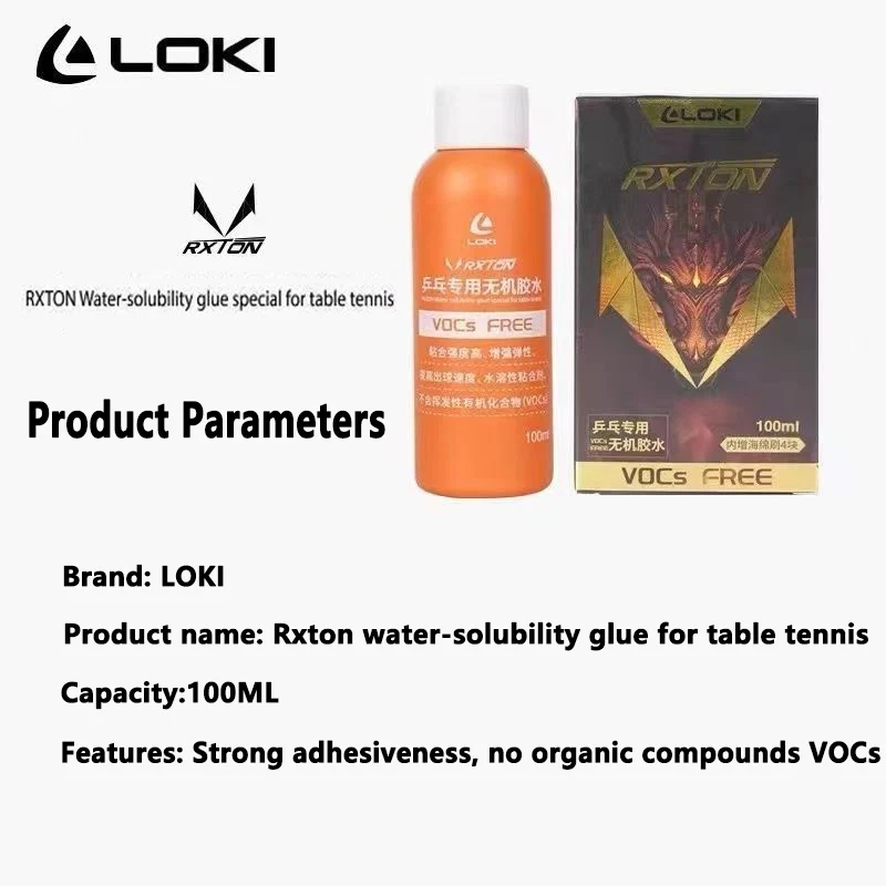 LOKI Watergedragen Lijm 100ml  - Table Tennis Racket recensie en prijs
