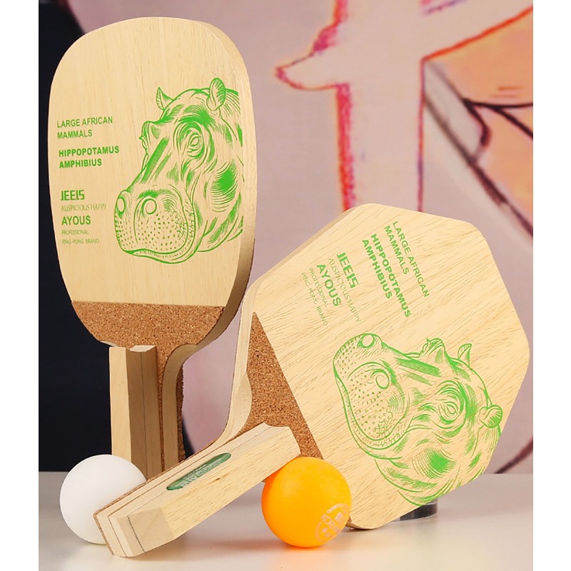 JEELS Green Hippo 1 Ply Ayous  - Table Tennis In Japanese recensie en prijs