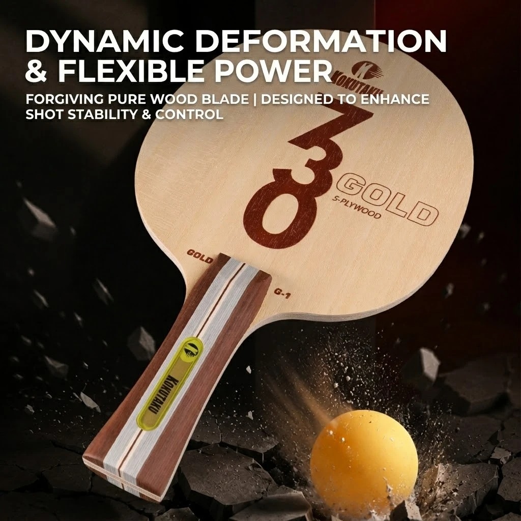 Kokutaku Tafeltennisbat FL 730 - Table Tennis Racket recensie en prijs