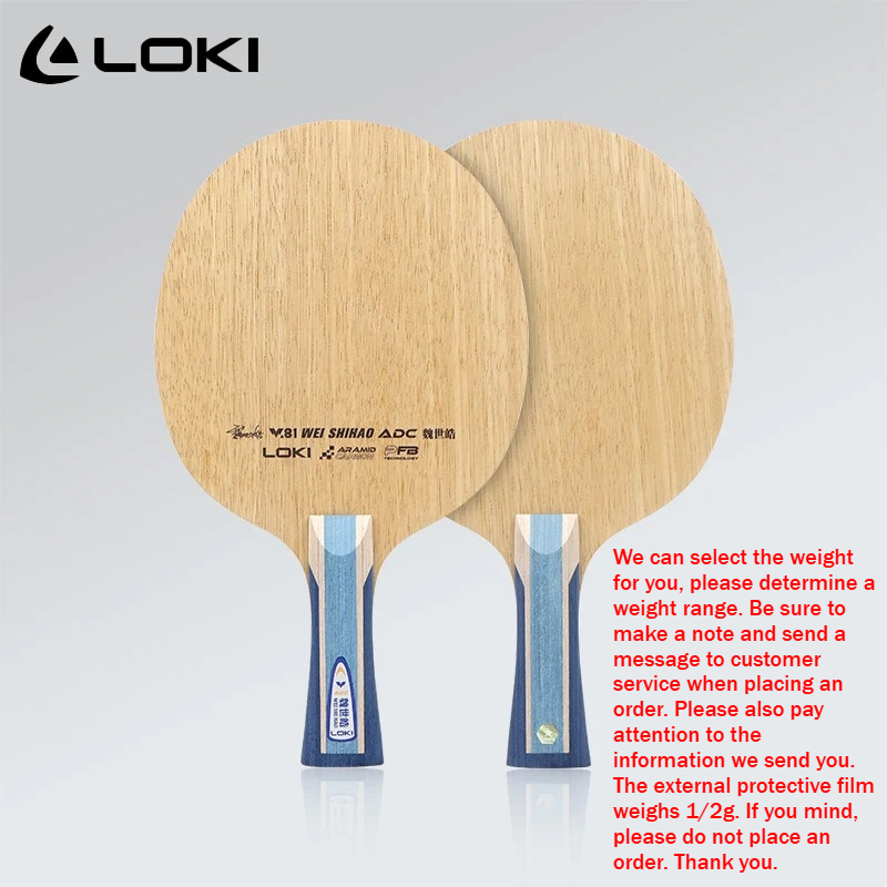 LOKI ADC SADC Tafeltennis Blad - Table Tennis Racket recensie en prijs