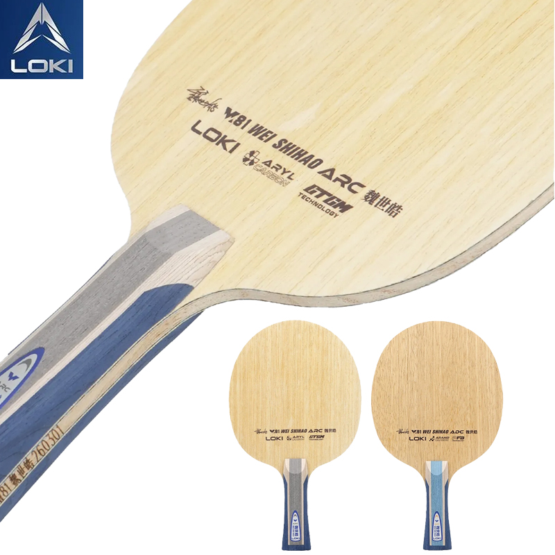 LOKI W81 Serie Wei Shihao Tafe - Table Tennis Racket recensie en prijs