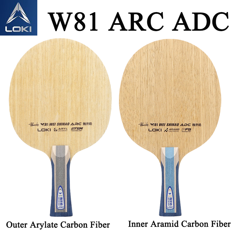 LOKI W81 Serie Wei Shihao Tafe - Table Tennis Racket recensie en prijs