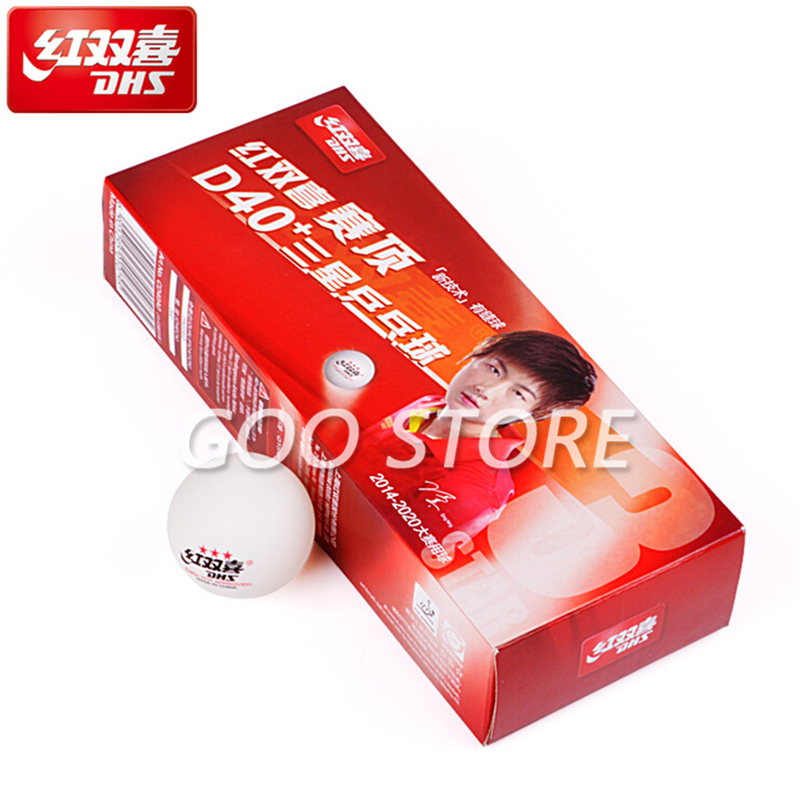 DHS 3 Star D40+ Tafeltennisbal - Table Tennis Livescore recensie en prijs