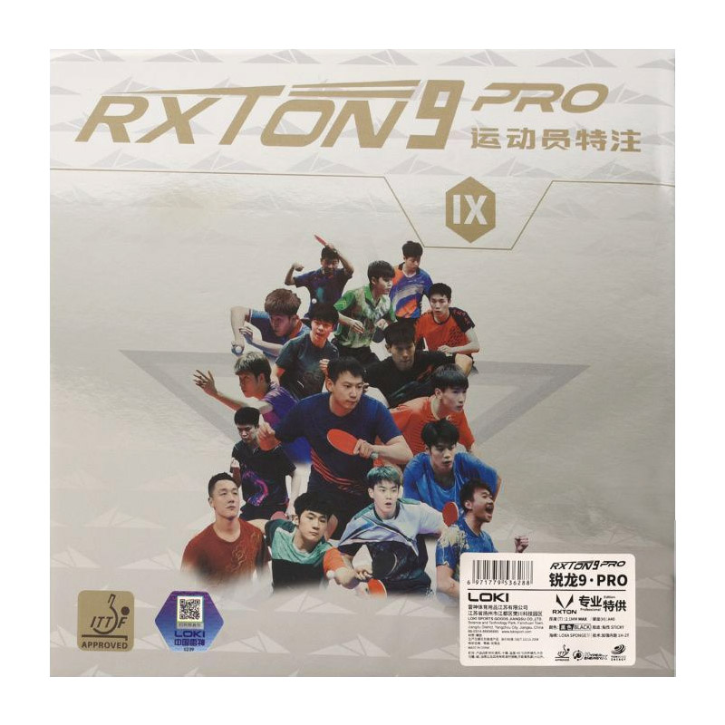LOKI RXTON 9 PRO Tafeltennisru - Table Tennis Equipment recensie en prijs