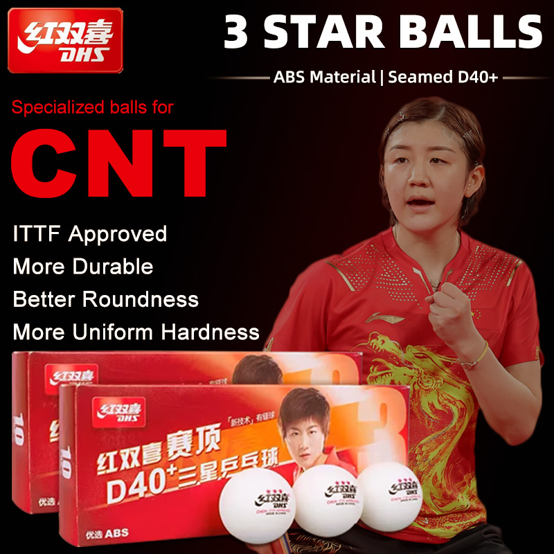 DHS D40+ DJ40+ Pingpongballen  - Table Tennis Livescore recensie en prijs