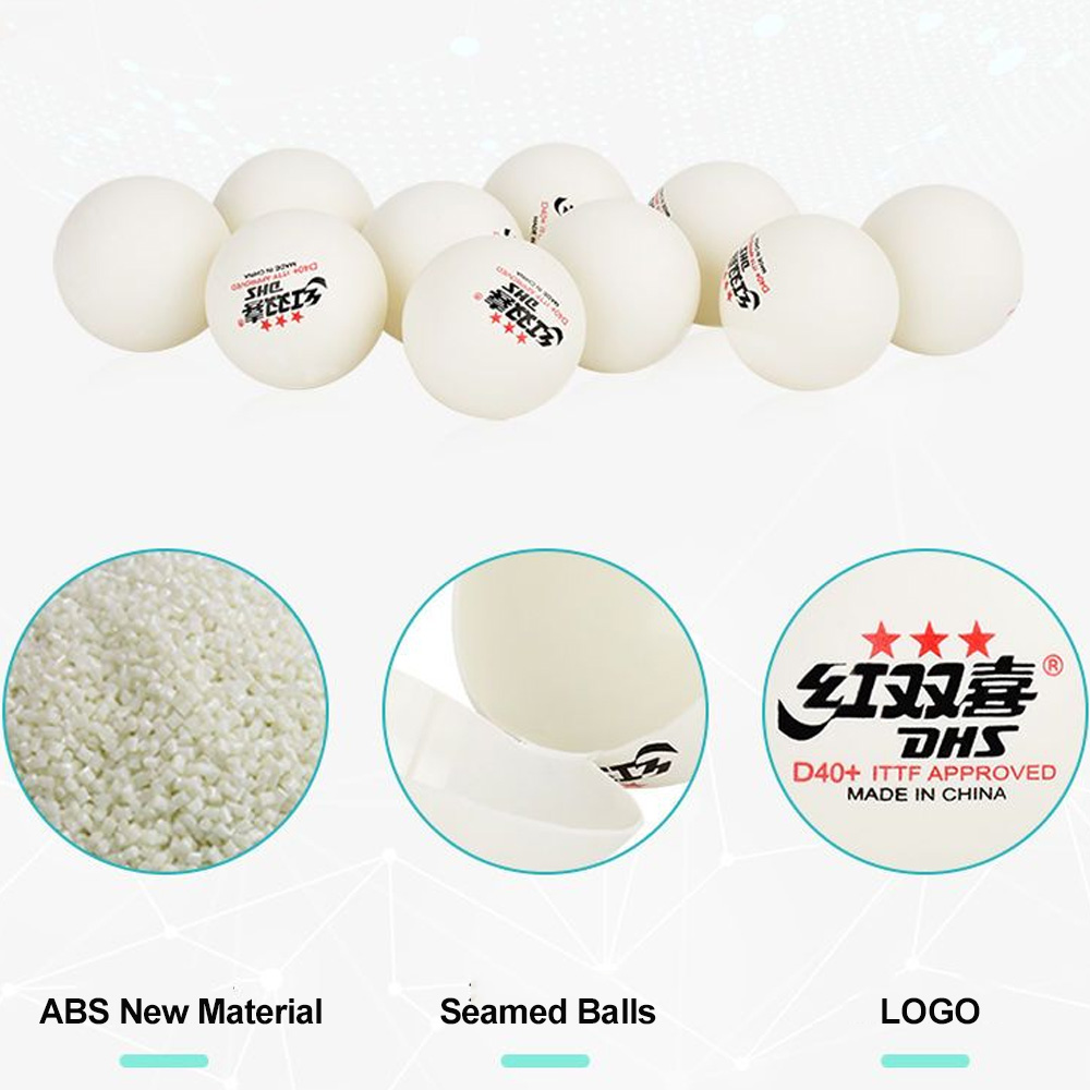 DHS D40+ DJ40+ Pingpongballen  - Table Tennis Livescore recensie en prijs