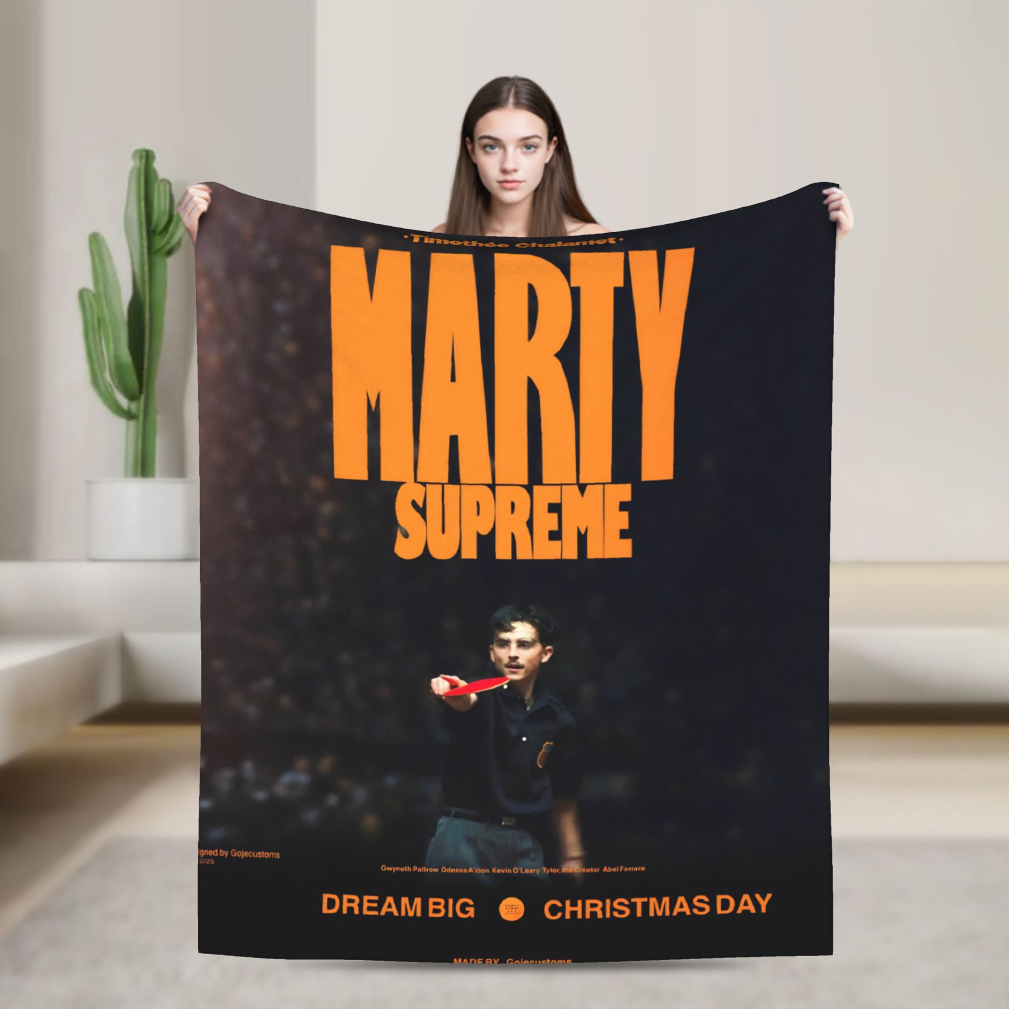 Marty Supreme-dekens Flanel Al - Table Tennis Marty Supreme recensie en prijs